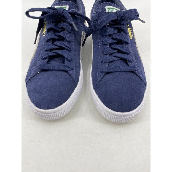 Puma Men's Classic Xxi Sneakers Blue Suede Casual Low Top Lace Up US Size 7.5 - Picture 10 of 16